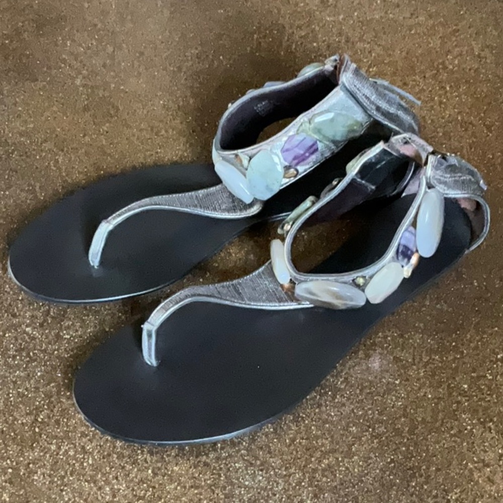 Elizabeth and James Women's Beaded Sandals